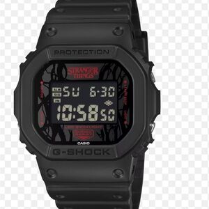 Casio G-Shock Black and Red Digital Watch